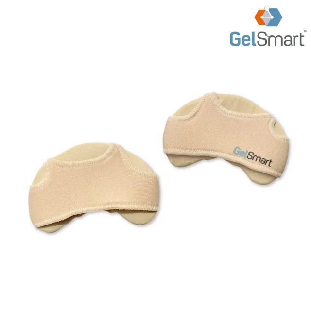 【Gelsmart 吉斯邁】矽膠前掌減壓舒緩墊-1雙(升級版前掌墊 蹠骨墊 舒緩前掌疼痛 SI-BC161F)