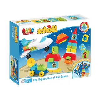 【JDLT】大顆粒積木 太空尋寶組(益智玩具/兒童玩具//聖誕禮物/交換禮物)
