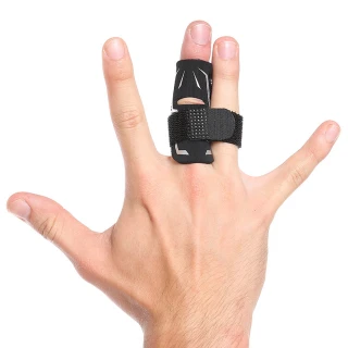 【AOLIKES 奧力克斯】運動護指套 單入(手指護套 籃球指套 1588)