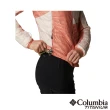 【Columbia 哥倫比亞 官方旗艦】女款- 鈦Omni-Heat Infinity 金鋁點鈦極暖連帽外套-橘紅(UWR47010AH / 2022