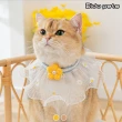 【Dido pets】淑女風寵物貓咪蕾絲花邊項圈(PT138)
