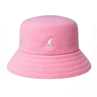 【KANGOL】WOOL漁夫帽(奶油粉色)