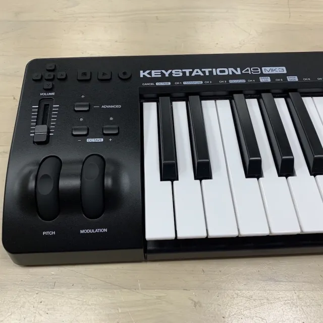 【M-AUDIO】Keystation 49 MK3 MIDI 鍵盤 控制器(一年保固總代理公司貨)