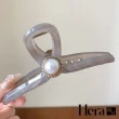【HERA 赫拉】韓系復古珍珠鯊魚夾 H111100401(髮飾 鯊魚夾)