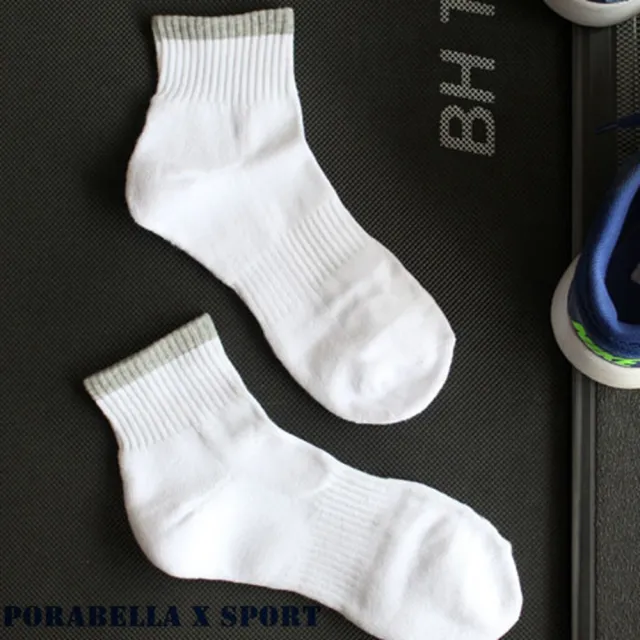 【Porabella】任選三雙 男襪 撞色 低筒襪男 襪子男 男生襪子 中筒襪 運動襪 運動襪子 跑步襪SPORT SOCKS
