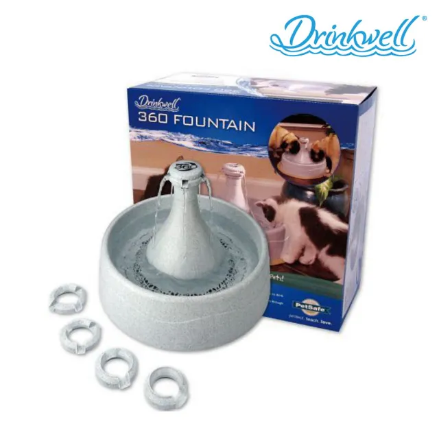 【Drinkwell 好好喝】360度寵物瀑布噴泉（3.8公升）（0810904）(寵物飲水機)