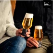 【Eisch】德國Craft Beer Expert精釀啤酒平底杯/無鉛水晶玻璃杯/啤酒杯-450ml/黑色/2入組