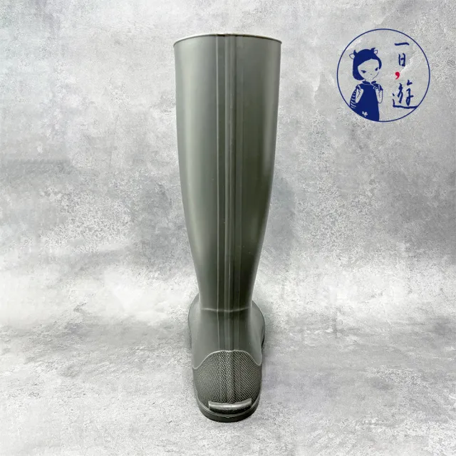 【NicoFun 愛定做】一日遊 中筒靴型雨鞋 靴型雨鞋 防水短靴 橡膠雨鞋(旅行 輕便 37~40碼)
