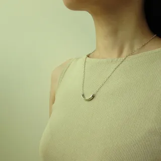 【mittag】smile swing necklace_微笑鞦韆項鍊(童年 嬉戲 回憶 遊樂場)