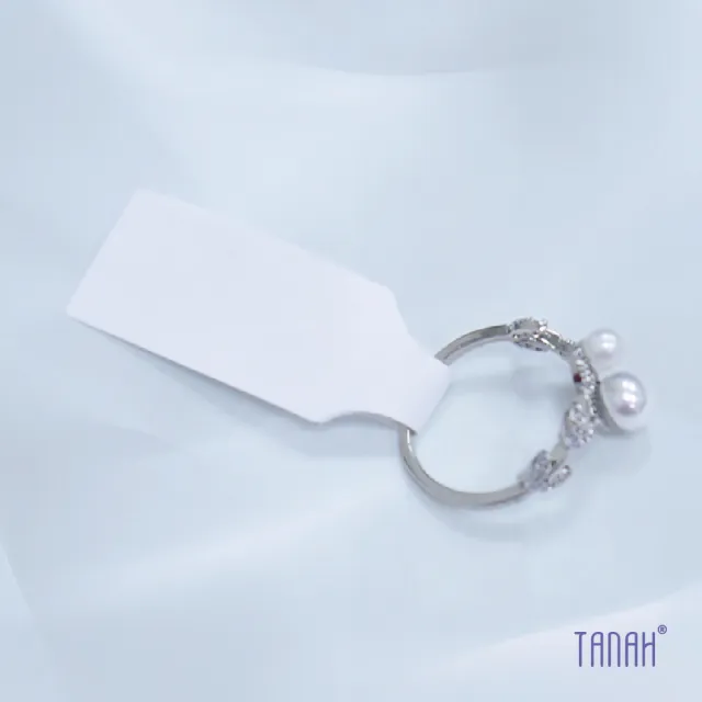【TANAH】時尚配件 可調節金屬珍珠款 戒指/手飾(F067)
