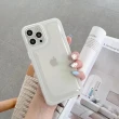 【LOYALTY】iPhone14Plus/14Pro/14ProMax麵包氣墊殼透明手機保護殼 透黑