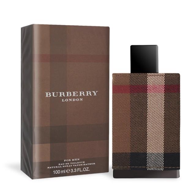 【BURBERRY 巴寶莉】LONDON 倫敦男性淡香水(100ml EDT)
