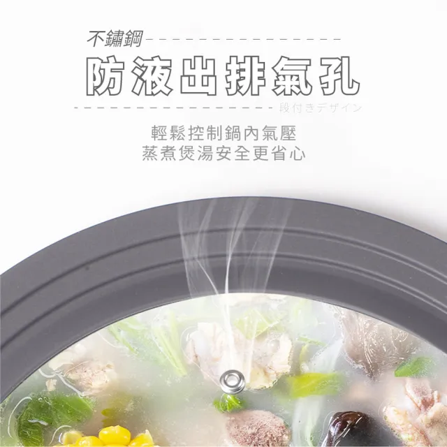 【DREAMCATCHER】三環矽膠通用玻璃鍋蓋 適用16-18-20cm鍋具(鍋蓋/多用鍋蓋/玻璃鍋蓋)