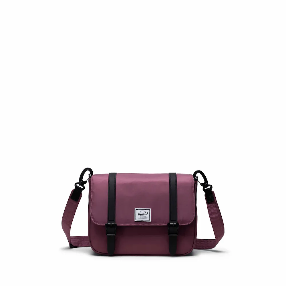 【Herschel】官方直營 側背包 環保材質 小包 隨身包 隨身包 Retreat Crossbody 玫瑰棕 3.5L