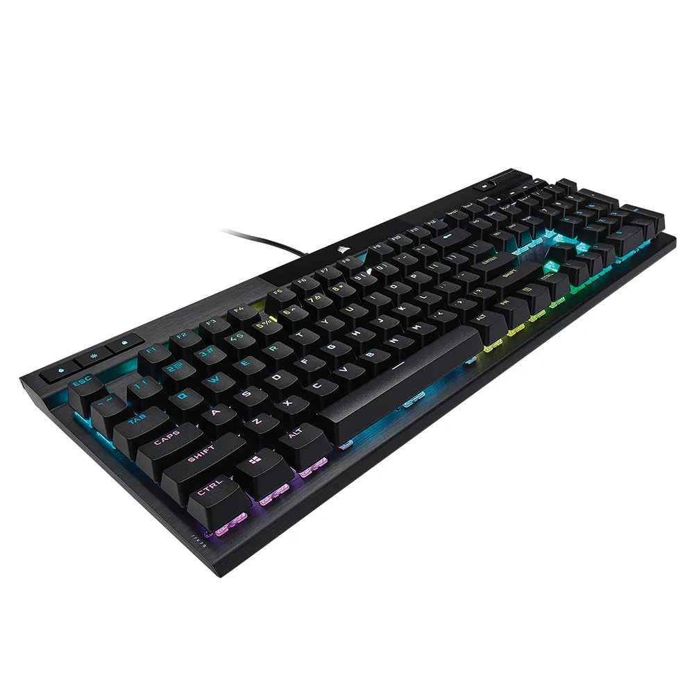 【CORSAIR 海盜船】K70 RGB PRO機械電競鍵盤(光軸/英文鍵盤)