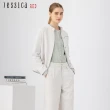 【Jessica Red】俐落剪裁修身幹練對襟立領外套824101（米色）
