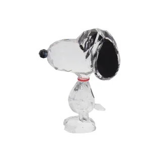 【Enesco】精品雕塑 Snoopy 史奴比透明居家擺飾(Jim Shore愛木小灣)
