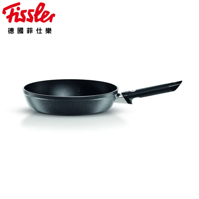 【Fissler】健康原味加高型平煎鍋26CM(透過少油或無油脂方式進行更健康的煎炒料理)