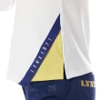 【Lynx Golf】首爾高桿風格！女款吸排抗UV內刷毛保暖配色邊條不對稱下擺設計長袖POLO衫/高爾夫球衫(二色)