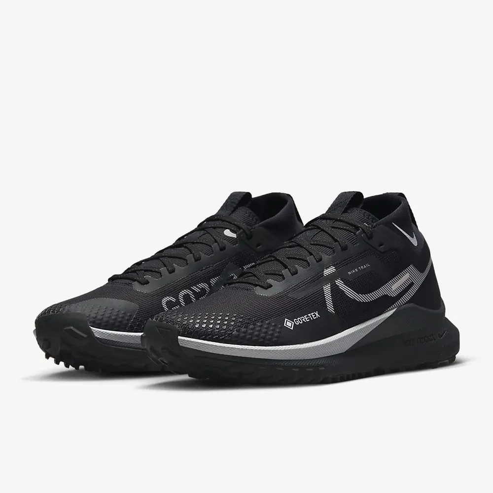 【NIKE 耐吉】慢跑鞋 運動鞋 W REACT PEGASUS TRAIL 4 GTX 女鞋 黑(DJ7929001)