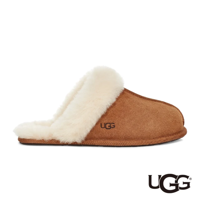 UGG 女鞋/穆勒鞋/拖鞋/懶人鞋 原廠貨 Scuffette II(栗子棕-UG1106872CHE)