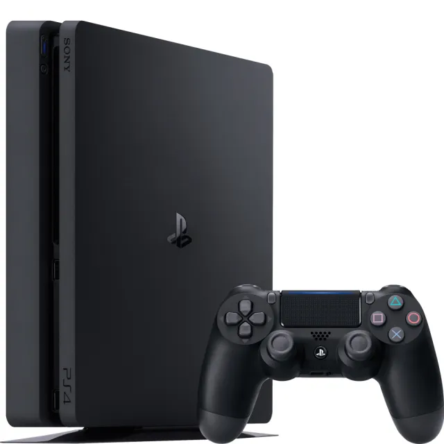 SONY 索尼】PS4 Slim 主機黑+ 遊戲任選一款(台灣公司貨-1TB 2218型