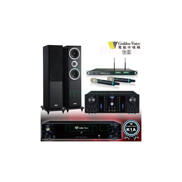 【金嗓】K1A+FNSD A-380N+ACT-8299PRO++W-260(6TB伴唱機+綜合擴大機+無線麥克風+落地式喇叭)