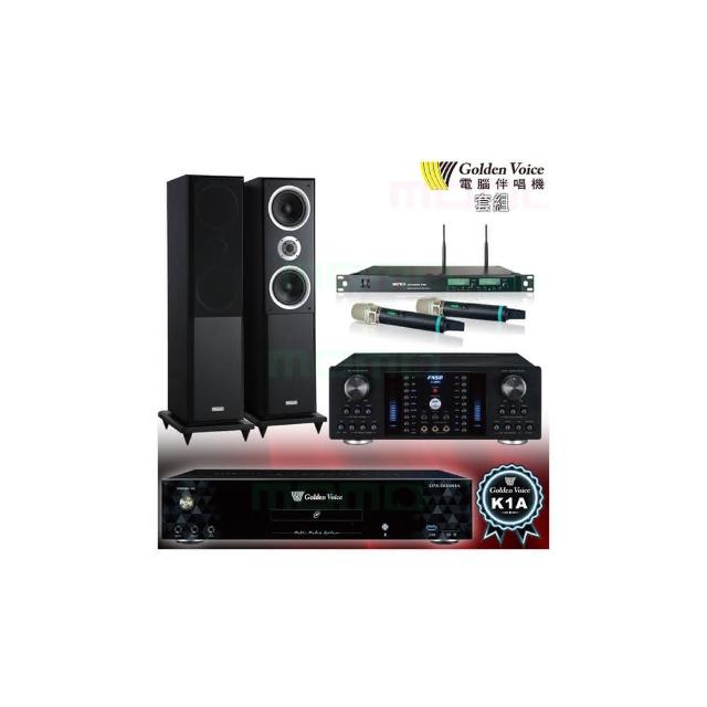 【金嗓】K1A+FNSD A-380N+ACT-8299PRO++W-260(6TB伴唱機+綜合擴大機+無線麥克風+落地式喇叭)