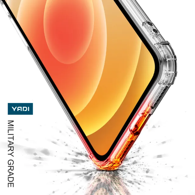 【YADI】iPhone XR 專用 手機防摔保護殼 軍規手機殼 空壓殼(四角防摔 環保TPU)