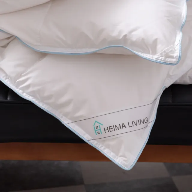 【HEIMA LIVING】抗菌防蟎可水洗羽絨被-單人(100%水鳥羽絨毛)