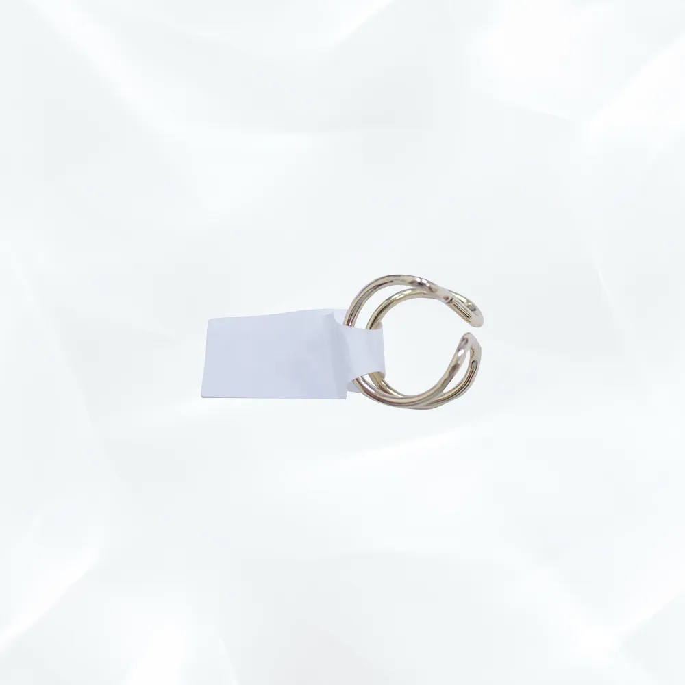【TANAH】時尚配件 金屬曲線心型款 戒指/手飾(F055)