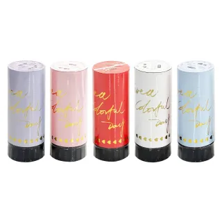 手持小禮炮 3入組(拉炮 彩花 畢業 禮炮 婚禮 開幕 生日 彩紙禮炮拉炮)