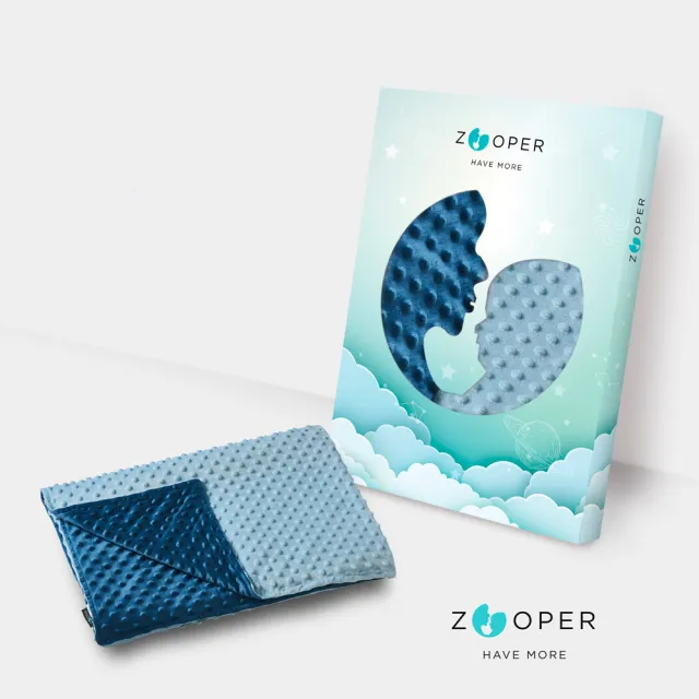 【Zooper】舒眠雲豆毯（L）(推車 汽座 毯子 被子 被毯 兩面用)