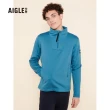 【AIGLE】優惠商品 男 彈性刷毛保暖罩衫(AG-0A132A067 土耳其藍)