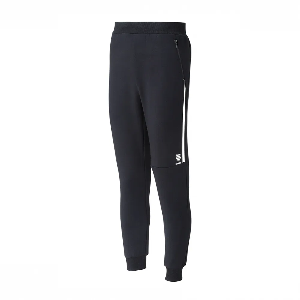 【K-SWISS】運動長褲 PF Sweatpants-男-黑(107258-008)