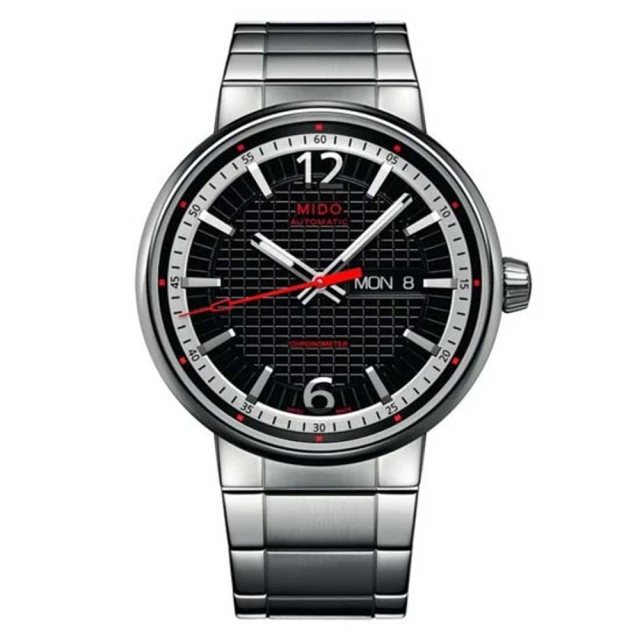 【MIDO 美度】Great Wall 天文台認證長城系列機械腕錶-黑/42mm(M0156311105700)