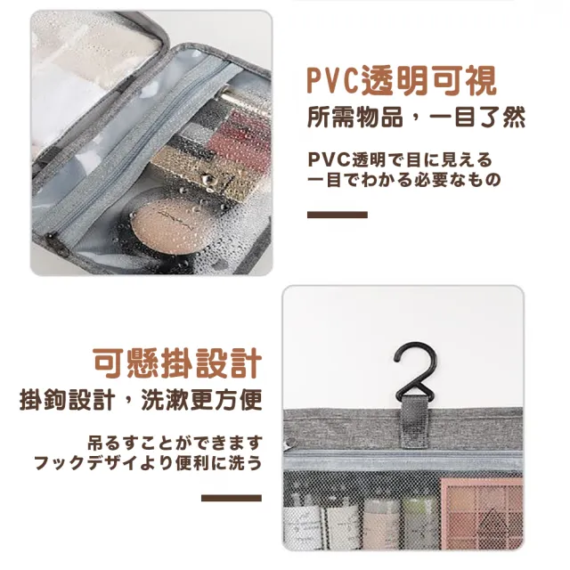 【DR.Story】雙11 就是要旅行創意大空間變形洗漱包(旅行包 牙刷包 衣物收納包)