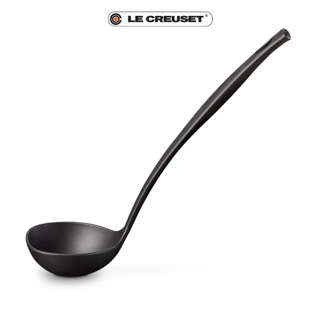 【Le Creuset】窈窕黑湯勺(黑)