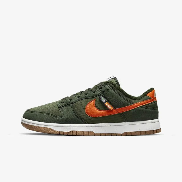 NIKE 耐吉】Nike Dunk Low Toasty Sequoia 軍綠橘勾休閒鞋(DD3358-300