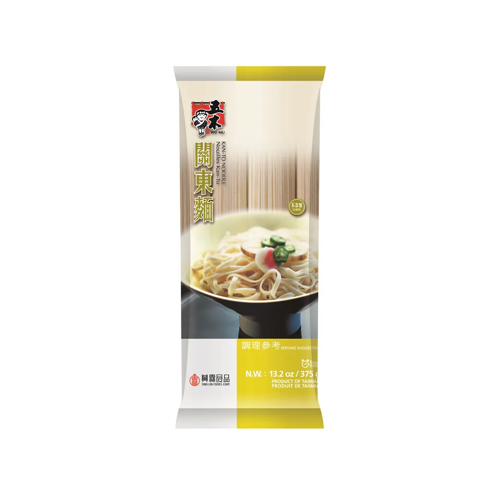 【五木-即期品】關東麵五包組(375g/包)(效期2023/06/08)