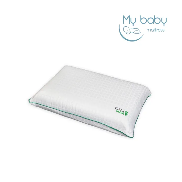 【My Baby Mattress】Visco Soja大豆記憶泡棉透氣枕(2歲以上適用)