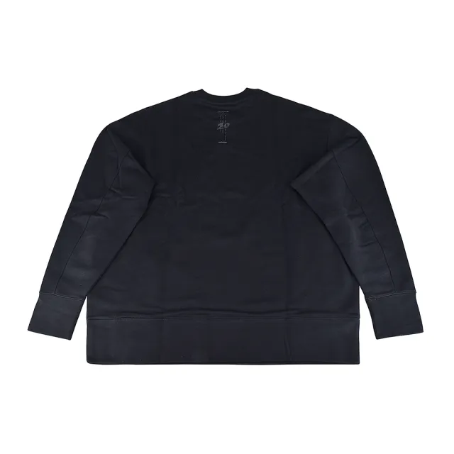 【Y-3 山本耀司】Y-3 20週年紀念款白字印花LOGO純棉長袖T恤(平輸品/男款/黑)