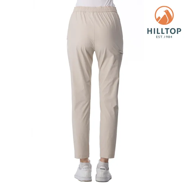 【Hilltop 山頂鳥】彈性長褲 女款 卡其｜PH31XFO5ECN0