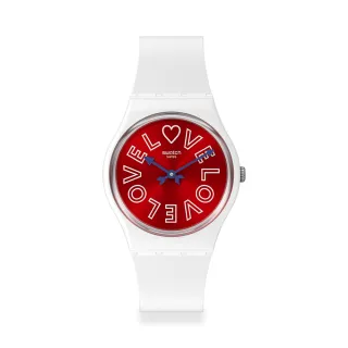 【SWATCH】Gent 原創系列手錶 PUREST LOVE 就是愛 男錶 女錶 瑞士錶 錶(34mm)