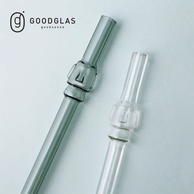 【好玻GOODGLAS】摩艾系列細造型玻璃吸管