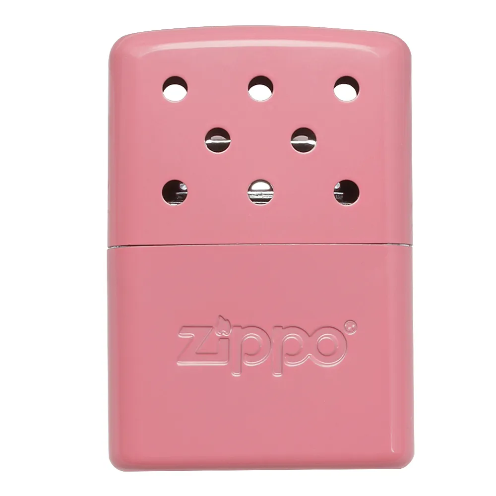 【Zippo官方直營】暖手爐 懷爐-小型粉紅色-6小時＋125MLZippo專用油(暖手爐 懷爐)