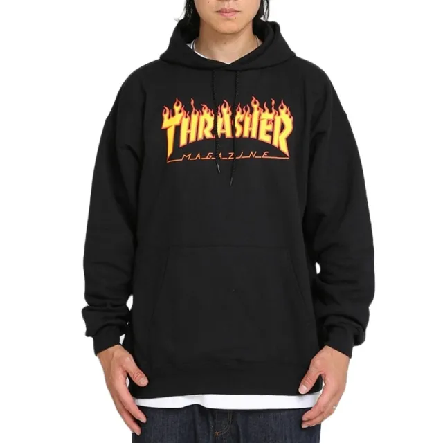 Thrasher hoodie sales blue flame