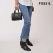 【FOSSIL 官方旗艦館】Carlie 真皮迷你波士頓包-黑色 ZB1856001