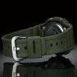 【CASIO 卡西歐】G-SHOCK 經典原創5600方形雙配色電子錶-綠黑(DW-5610SU-3 防水200米)