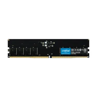 【Crucial 美光】DDR5 5600/16G記憶體(內建PMIC電源管理晶片/原生顆粒)